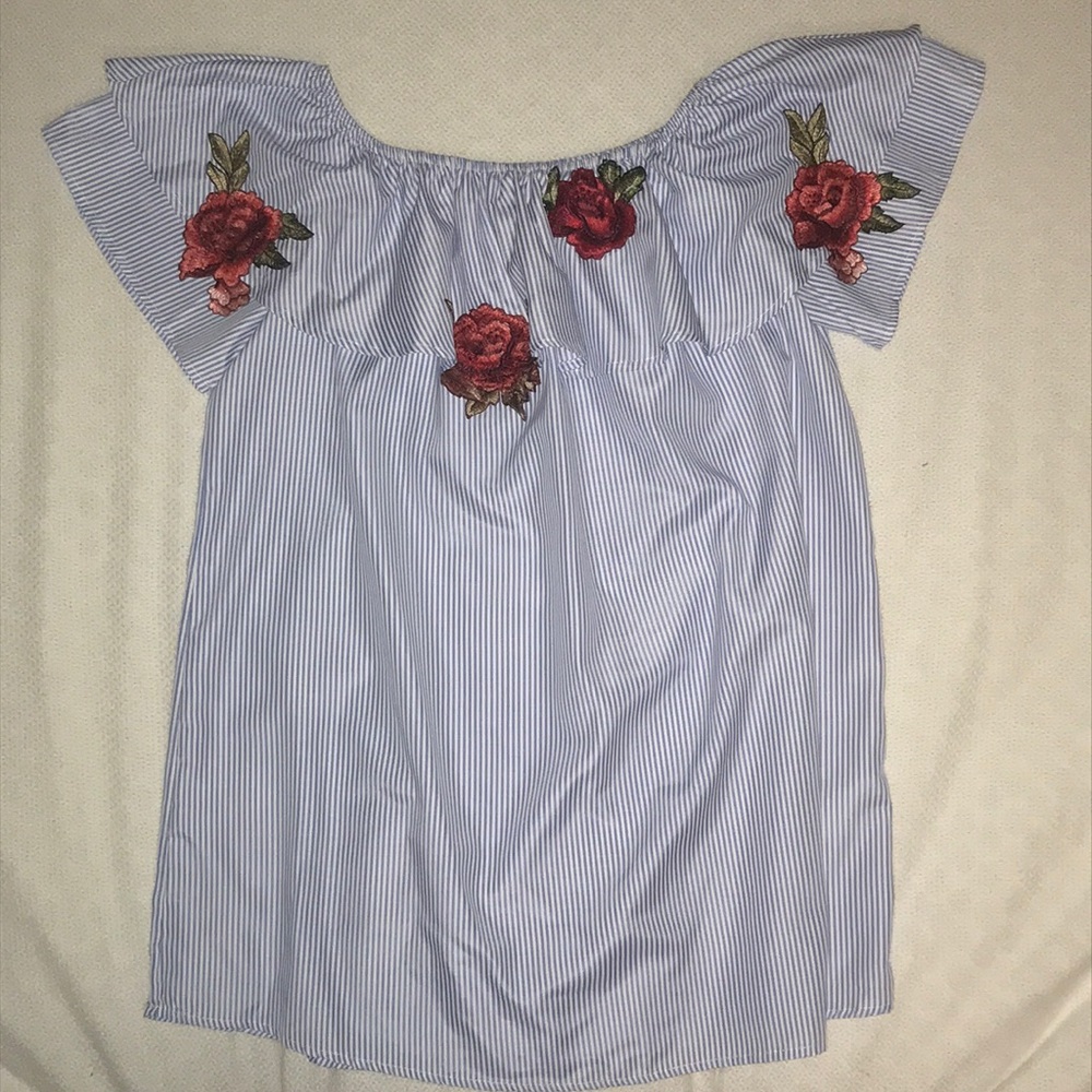 Off the shoulder tunic